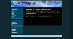 Desktop Screenshot of communications.outpost10f.com